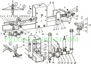Тяга ДМ-00.055 системы регулирования скорости