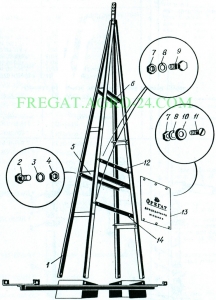 Тросовая опора ДМ-05.010