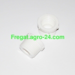 Футорка 1" Нар-1/2" ВН (пластик)