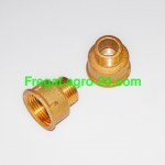 Футорка 1" Нар-3/4" ВН (бронза)