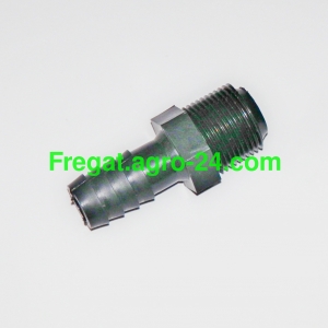 Штуцер 19-3/4" (пластик) 06.076 ― ЗАПЧАСТИНИ на ДМУ ФРЕГАТ від виробника!    З НАМИ - ЗРУЧНО ТА ВИГІДНО!