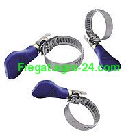 Хомут 20-32 с ручкой (нерж) ― ЗАПЧАСТИНИ на ДМУ ФРЕГАТ від виробника!    З НАМИ - ЗРУЧНО ТА ВИГІДНО!