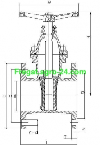 Гидрозадвижка ДУ 200 на ДМУ Фрегат